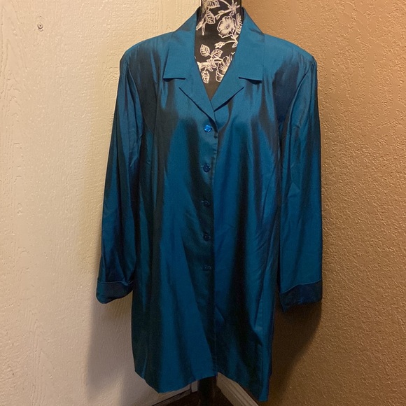 Dana Bachman silk spring coat - Picture 2 of 7